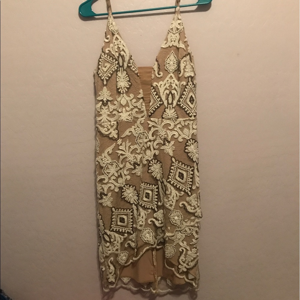Nude dress
